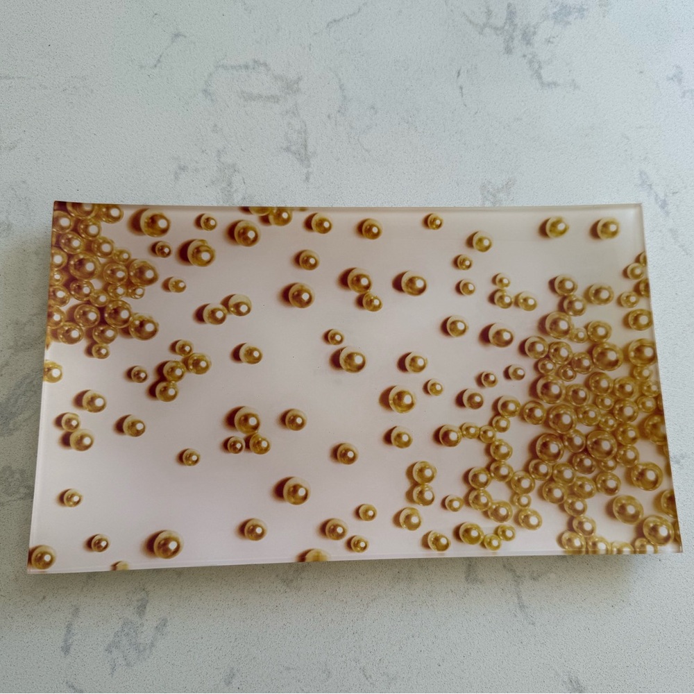 Kate Spade New York Lenox Snap Happy Pearls Rectangular Tray